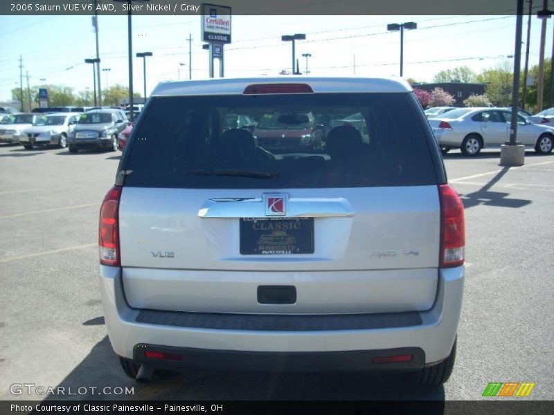 Silver Nickel / Gray 2006 Saturn VUE V6 AWD