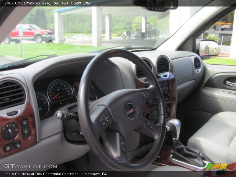 Red Jewel / Light Gray 2007 GMC Envoy SLT 4x4