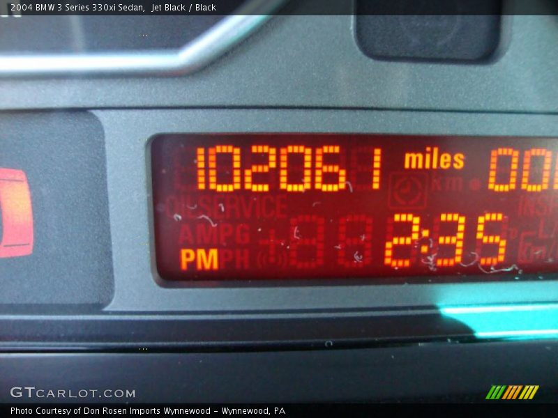 Jet Black / Black 2004 BMW 3 Series 330xi Sedan