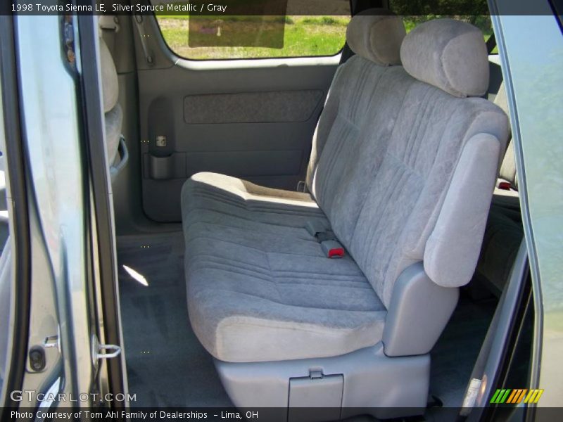 Silver Spruce Metallic / Gray 1998 Toyota Sienna LE