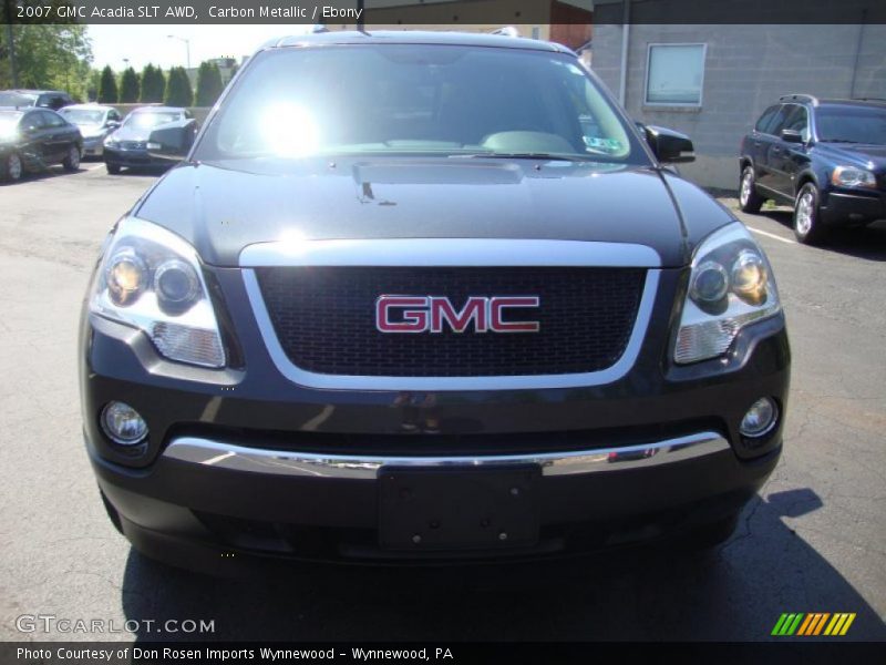 Carbon Metallic / Ebony 2007 GMC Acadia SLT AWD