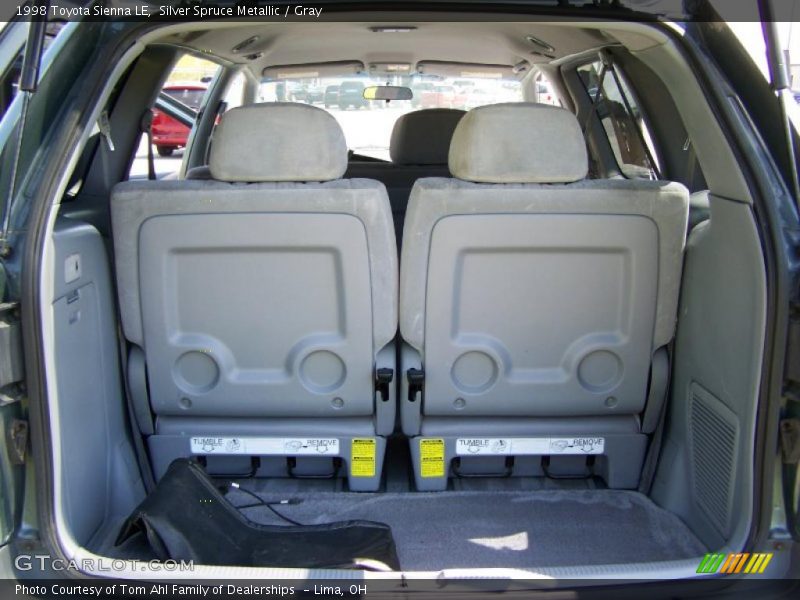 Silver Spruce Metallic / Gray 1998 Toyota Sienna LE