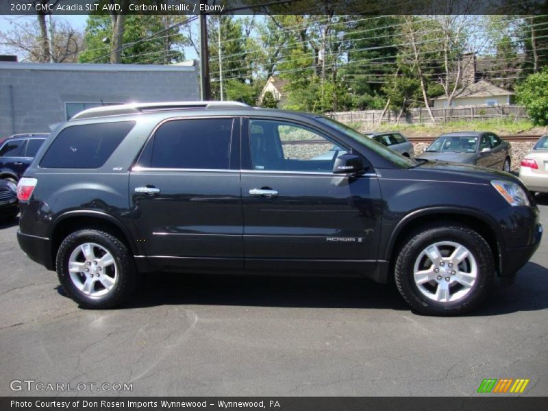 Carbon Metallic / Ebony 2007 GMC Acadia SLT AWD