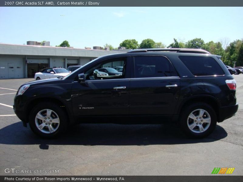 Carbon Metallic / Ebony 2007 GMC Acadia SLT AWD