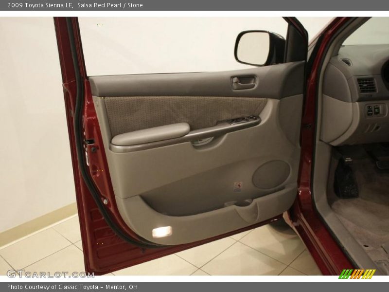 Salsa Red Pearl / Stone 2009 Toyota Sienna LE