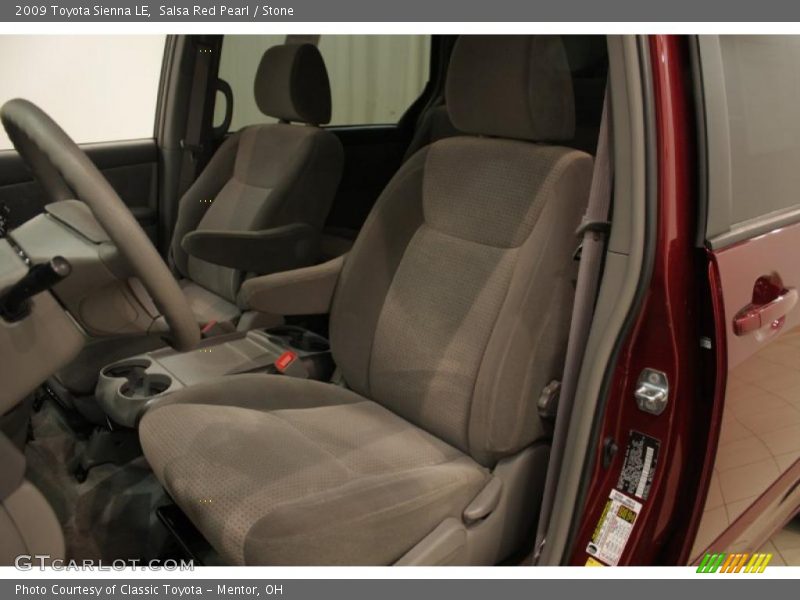 Salsa Red Pearl / Stone 2009 Toyota Sienna LE