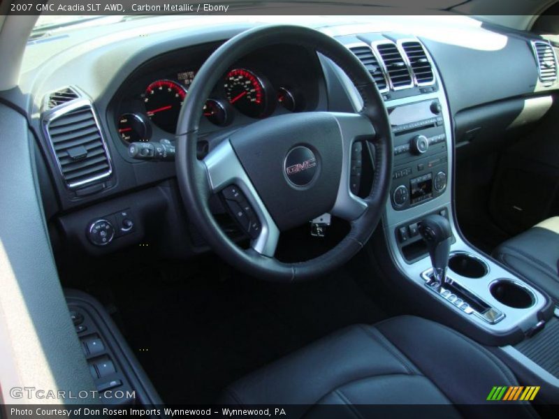 Carbon Metallic / Ebony 2007 GMC Acadia SLT AWD