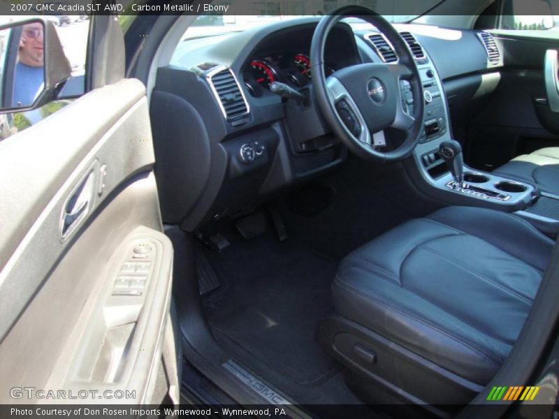Carbon Metallic / Ebony 2007 GMC Acadia SLT AWD