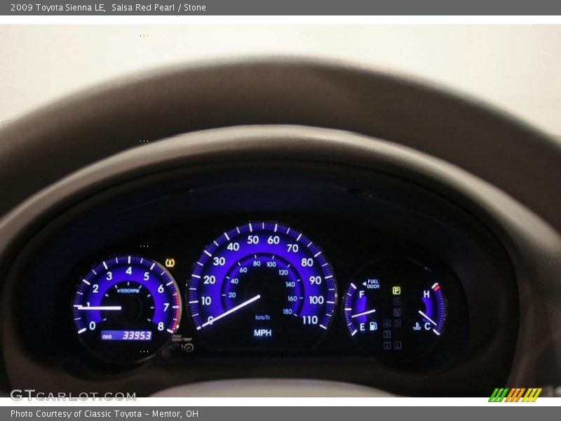 Salsa Red Pearl / Stone 2009 Toyota Sienna LE