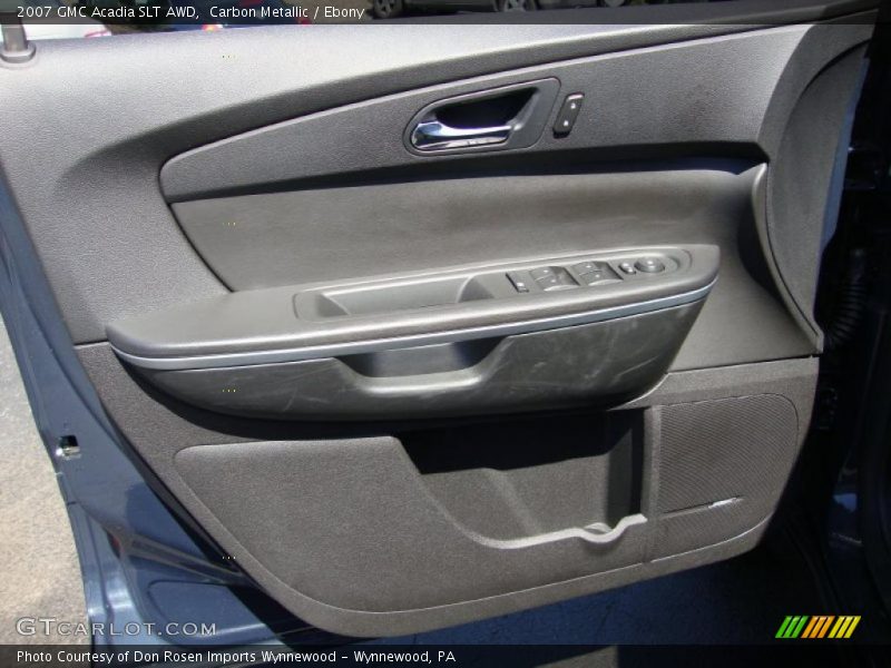 Carbon Metallic / Ebony 2007 GMC Acadia SLT AWD