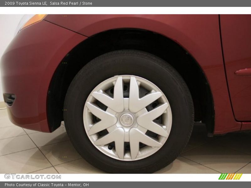 Salsa Red Pearl / Stone 2009 Toyota Sienna LE