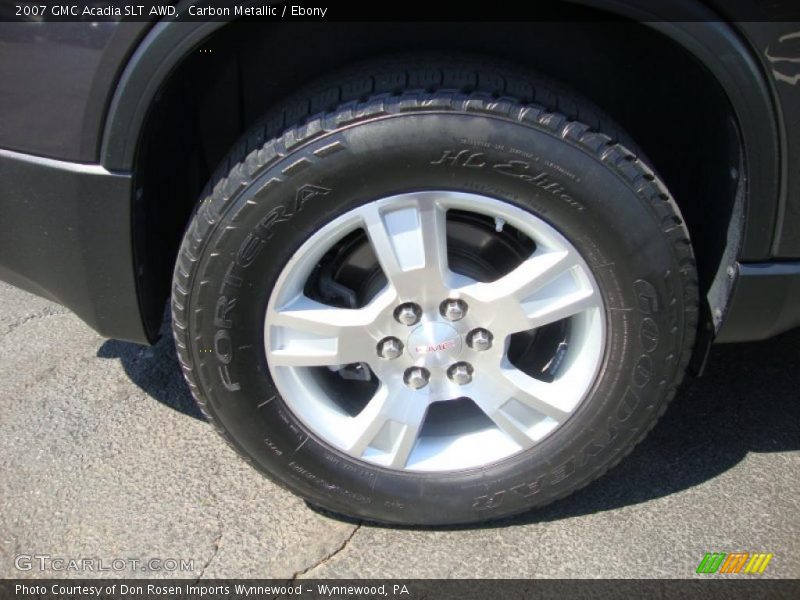 Carbon Metallic / Ebony 2007 GMC Acadia SLT AWD