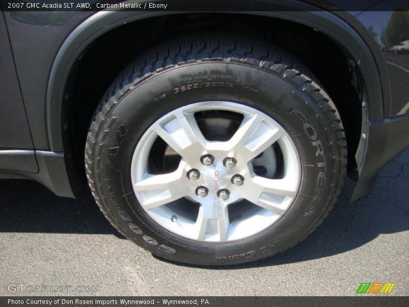 Carbon Metallic / Ebony 2007 GMC Acadia SLT AWD