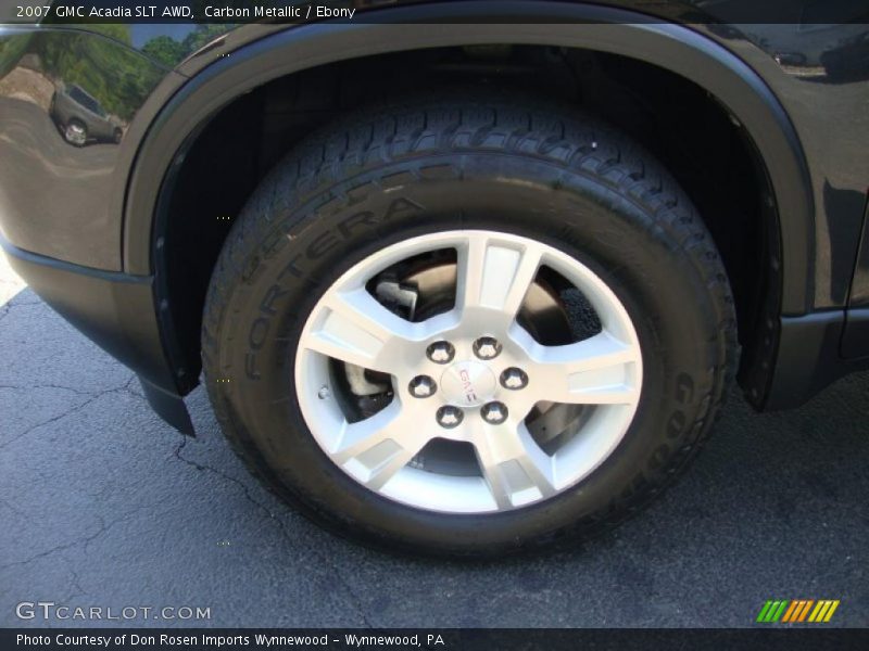 Carbon Metallic / Ebony 2007 GMC Acadia SLT AWD