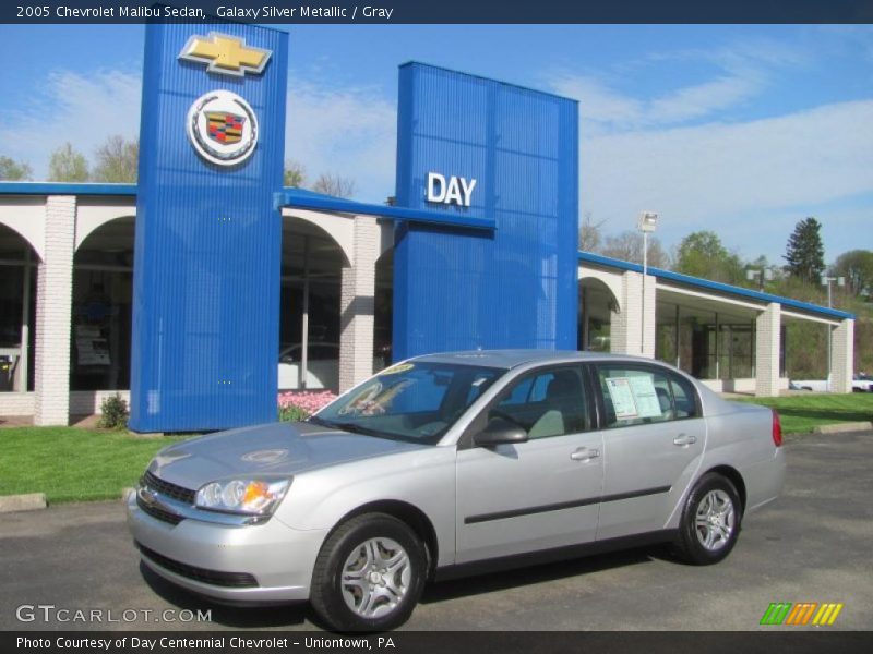 Galaxy Silver Metallic / Gray 2005 Chevrolet Malibu Sedan