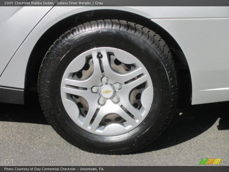 Galaxy Silver Metallic / Gray 2005 Chevrolet Malibu Sedan
