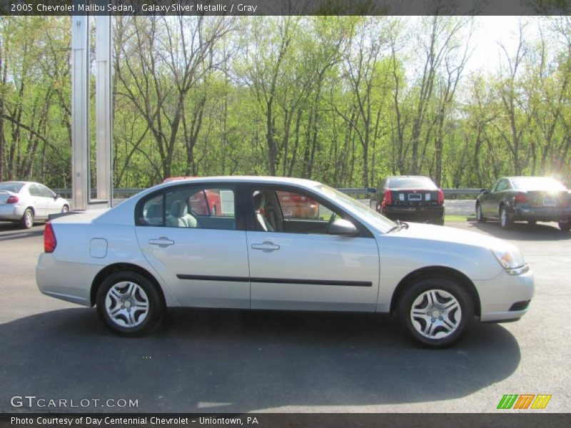 Galaxy Silver Metallic / Gray 2005 Chevrolet Malibu Sedan