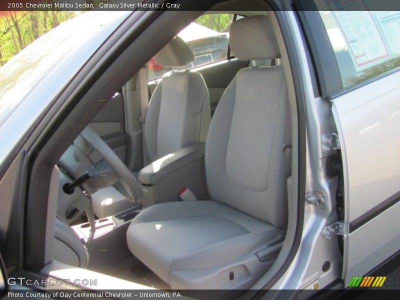 Galaxy Silver Metallic / Gray 2005 Chevrolet Malibu Sedan