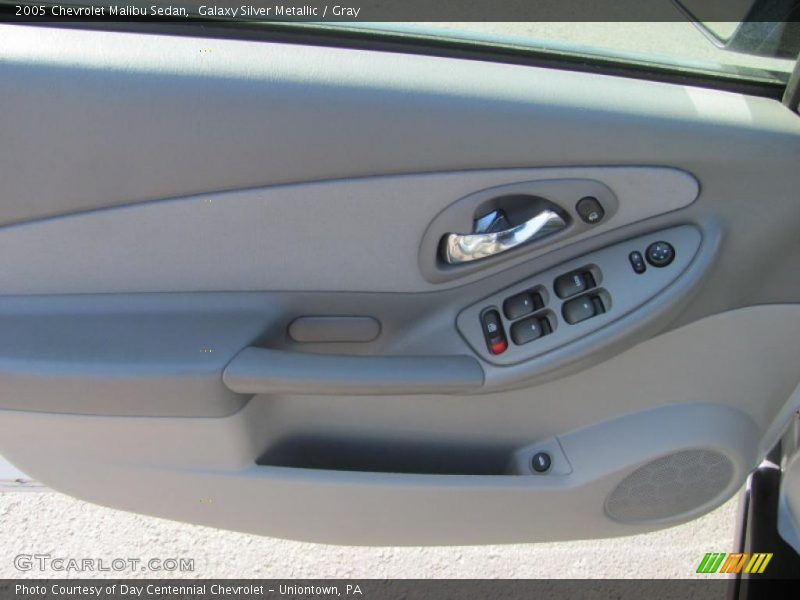 Galaxy Silver Metallic / Gray 2005 Chevrolet Malibu Sedan