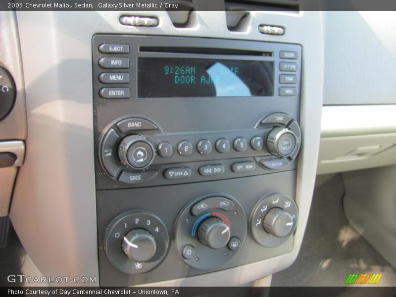 Galaxy Silver Metallic / Gray 2005 Chevrolet Malibu Sedan