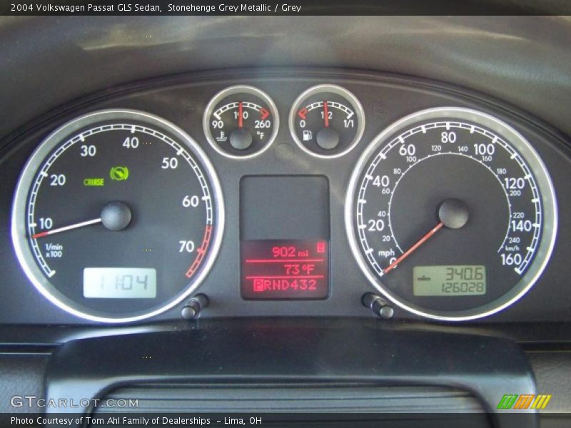 Stonehenge Grey Metallic / Grey 2004 Volkswagen Passat GLS Sedan