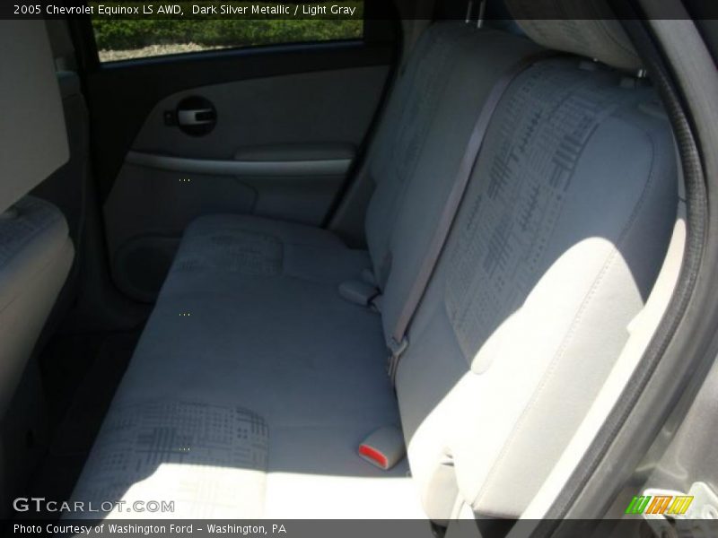 Dark Silver Metallic / Light Gray 2005 Chevrolet Equinox LS AWD