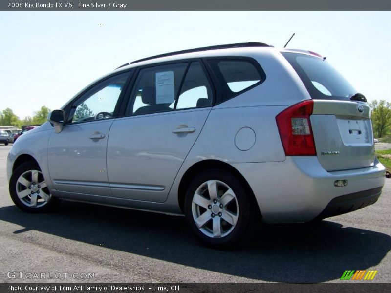 Fine Silver / Gray 2008 Kia Rondo LX V6
