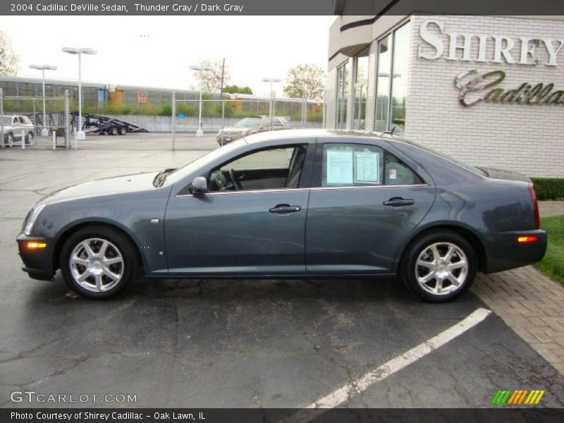 Thunder Gray / Dark Gray 2004 Cadillac DeVille Sedan