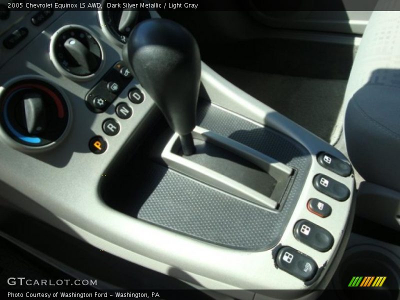 Dark Silver Metallic / Light Gray 2005 Chevrolet Equinox LS AWD