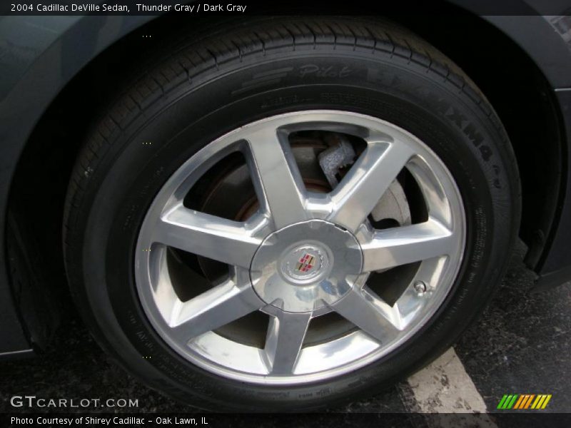 Thunder Gray / Dark Gray 2004 Cadillac DeVille Sedan