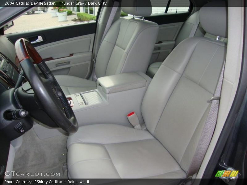 Thunder Gray / Dark Gray 2004 Cadillac DeVille Sedan