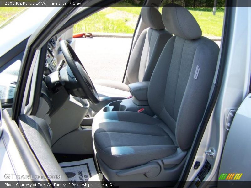 Fine Silver / Gray 2008 Kia Rondo LX V6