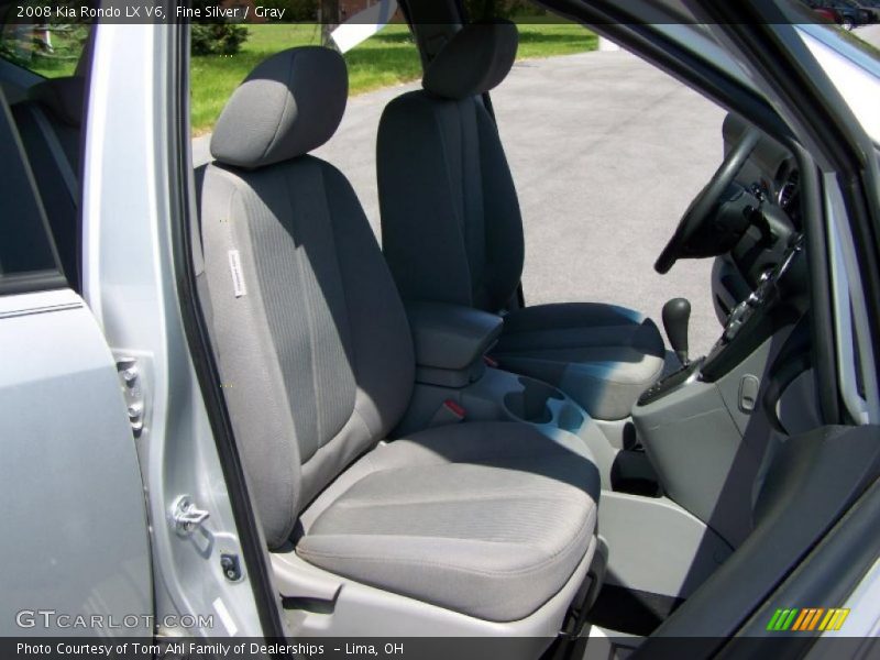 Fine Silver / Gray 2008 Kia Rondo LX V6