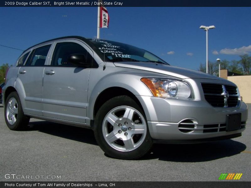 Bright Silver Metallic / Dark Slate Gray 2009 Dodge Caliber SXT