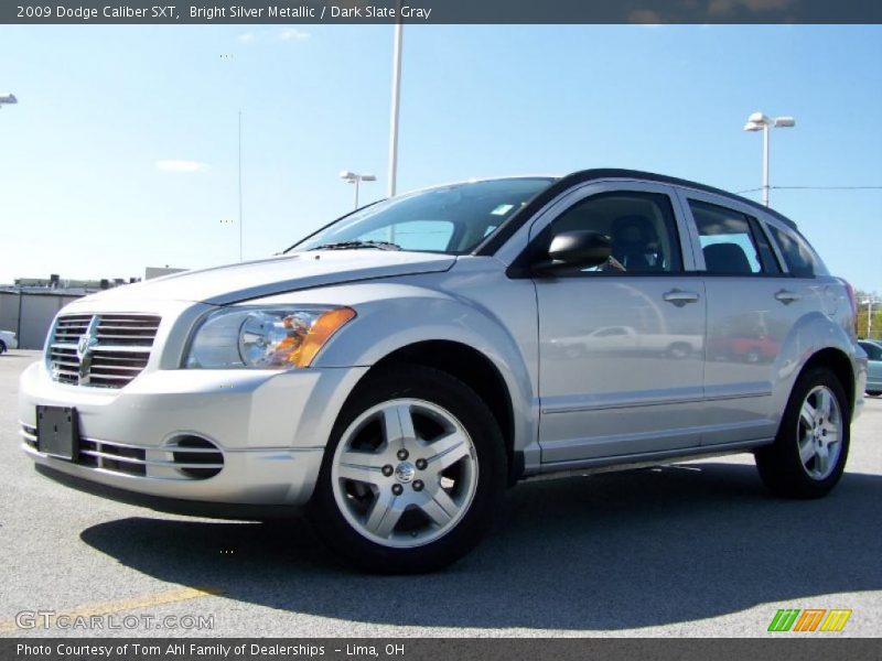 Bright Silver Metallic / Dark Slate Gray 2009 Dodge Caliber SXT