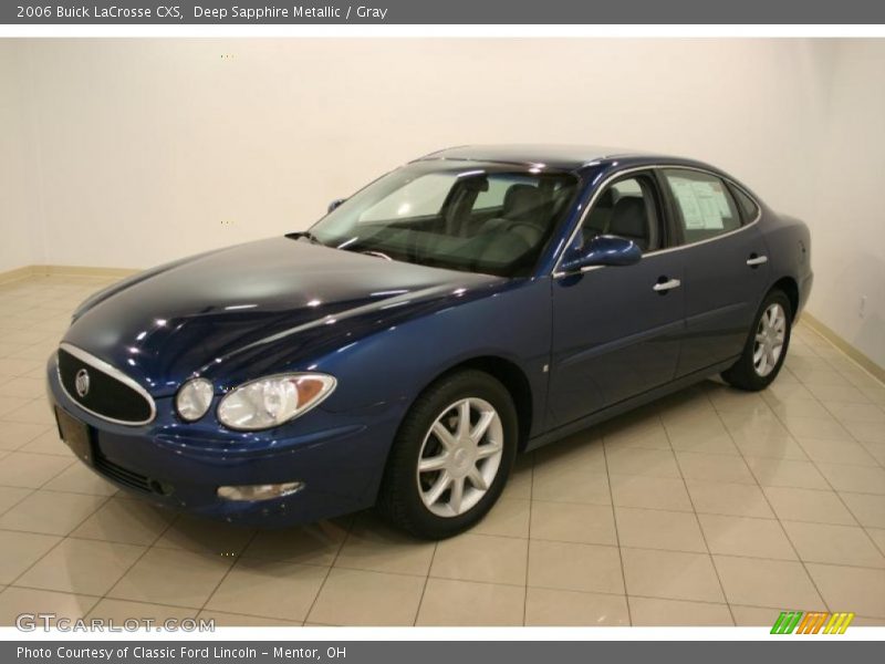 Deep Sapphire Metallic / Gray 2006 Buick LaCrosse CXS