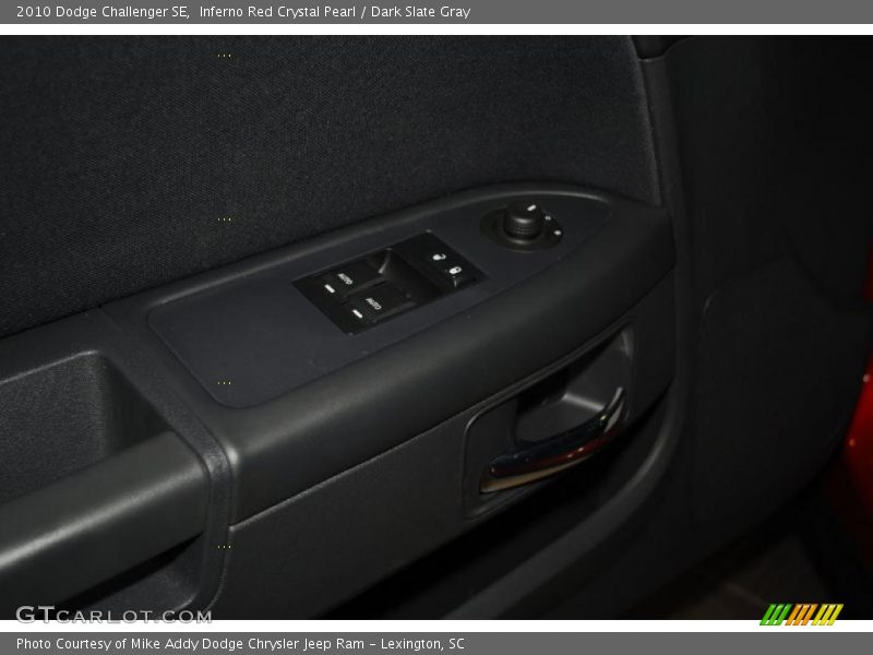 Inferno Red Crystal Pearl / Dark Slate Gray 2010 Dodge Challenger SE
