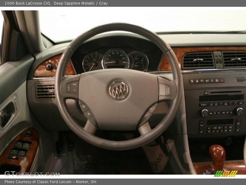 Deep Sapphire Metallic / Gray 2006 Buick LaCrosse CXS