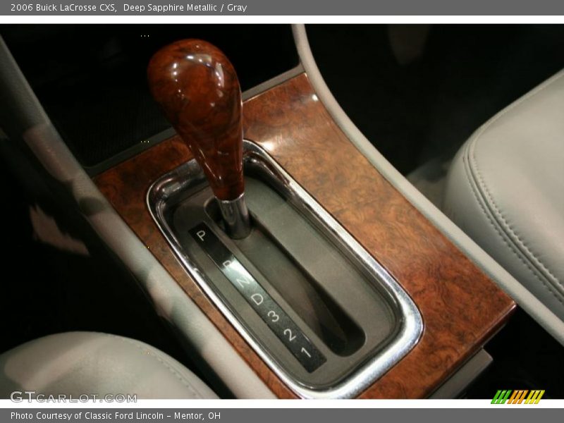 Deep Sapphire Metallic / Gray 2006 Buick LaCrosse CXS