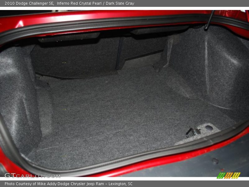 Inferno Red Crystal Pearl / Dark Slate Gray 2010 Dodge Challenger SE