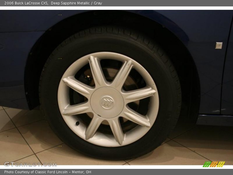 Deep Sapphire Metallic / Gray 2006 Buick LaCrosse CXS