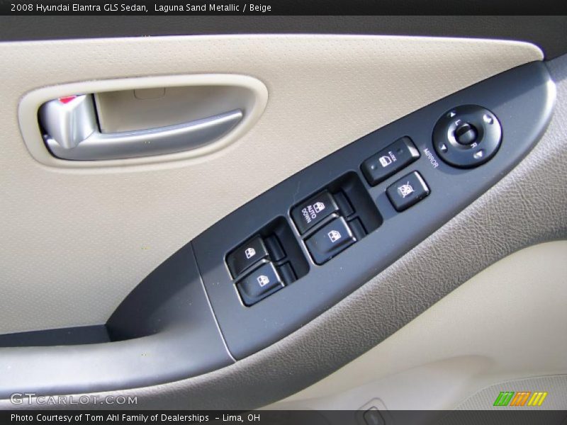 Laguna Sand Metallic / Beige 2008 Hyundai Elantra GLS Sedan