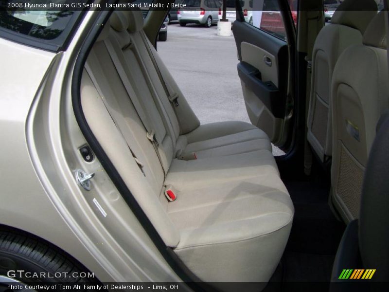 Laguna Sand Metallic / Beige 2008 Hyundai Elantra GLS Sedan