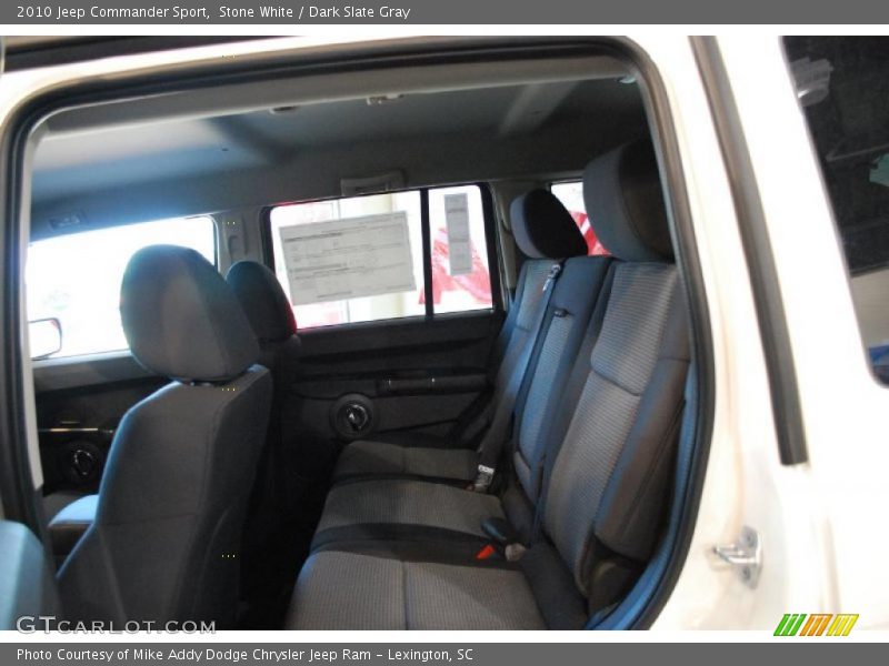 Stone White / Dark Slate Gray 2010 Jeep Commander Sport