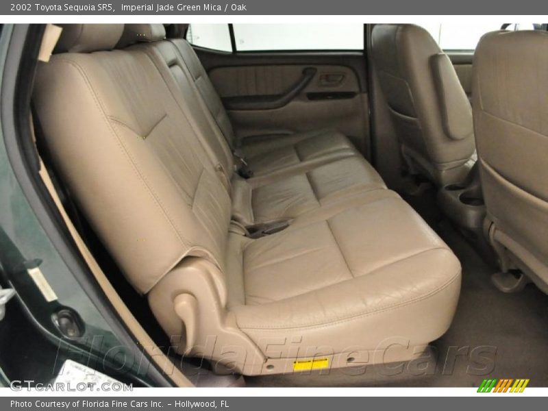 Imperial Jade Green Mica / Oak 2002 Toyota Sequoia SR5