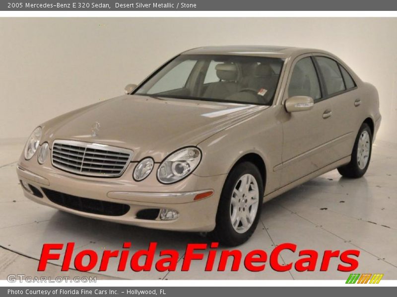 Desert Silver Metallic / Stone 2005 Mercedes-Benz E 320 Sedan
