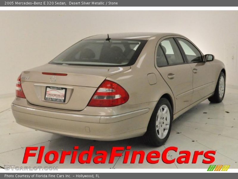 Desert Silver Metallic / Stone 2005 Mercedes-Benz E 320 Sedan
