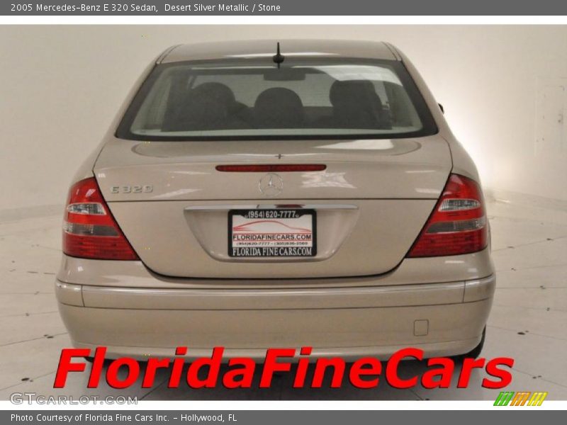 Desert Silver Metallic / Stone 2005 Mercedes-Benz E 320 Sedan