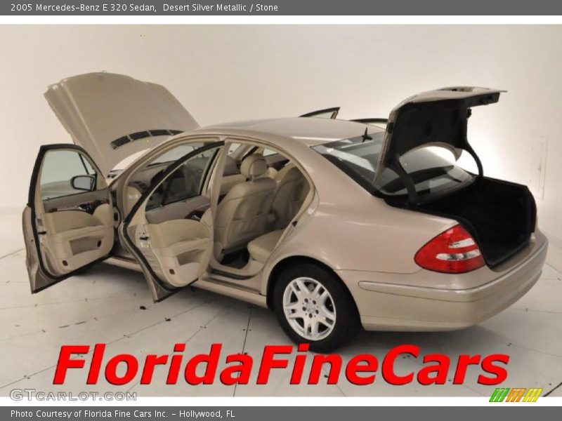 Desert Silver Metallic / Stone 2005 Mercedes-Benz E 320 Sedan