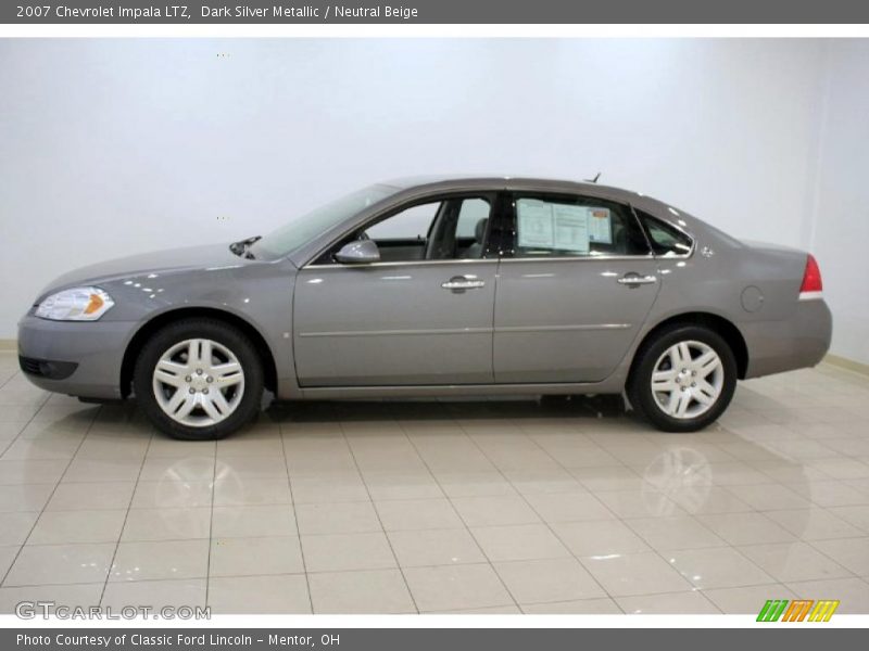 Dark Silver Metallic / Neutral Beige 2007 Chevrolet Impala LTZ